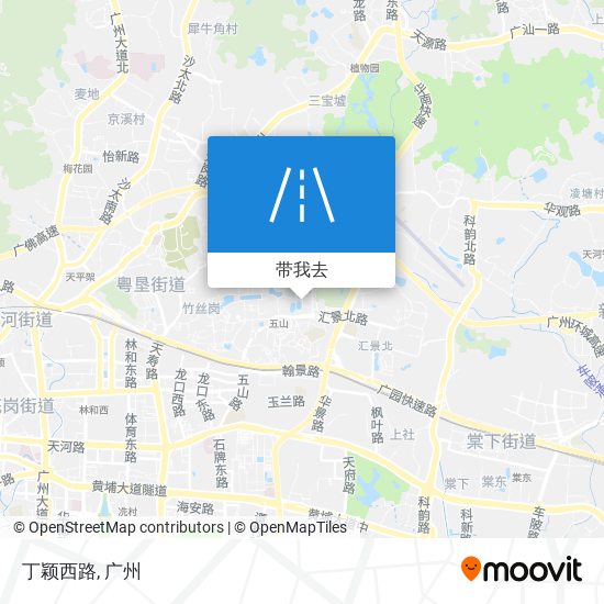 丁颖西路地图