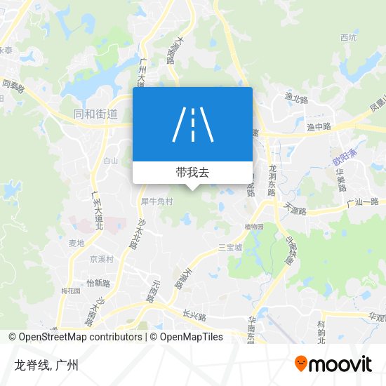 龙脊线地图