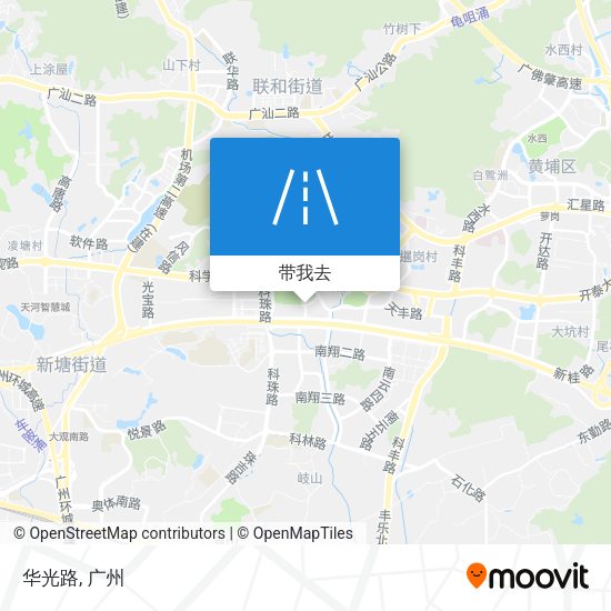 华光路地图