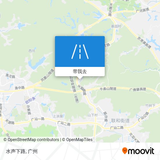 水声下路地图