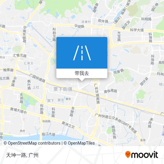 天坤一路地图