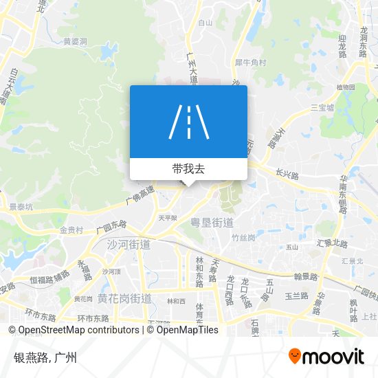 银燕路地图