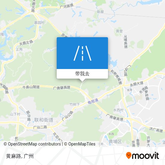 黄麻路地图