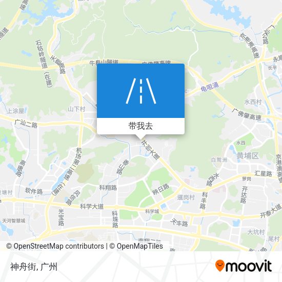 神舟街地图