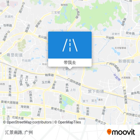 汇景南路地图