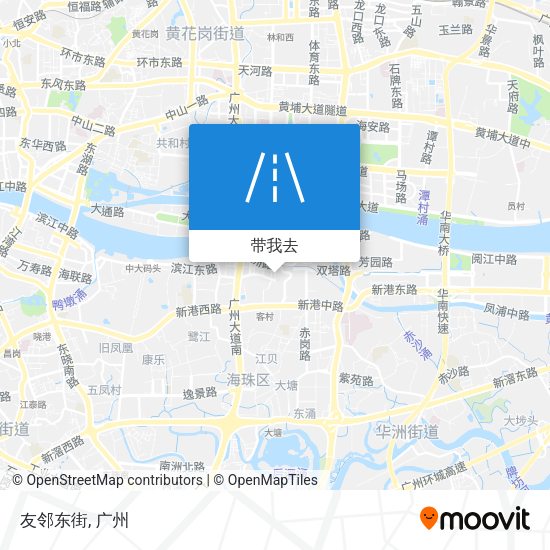 友邻东街地图