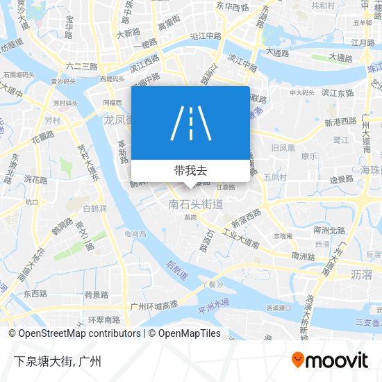 下泉塘大街地图