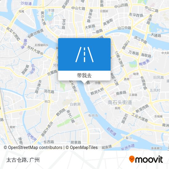 太古仓路地图