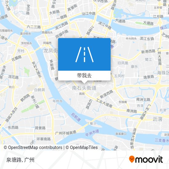 泉塘路地图