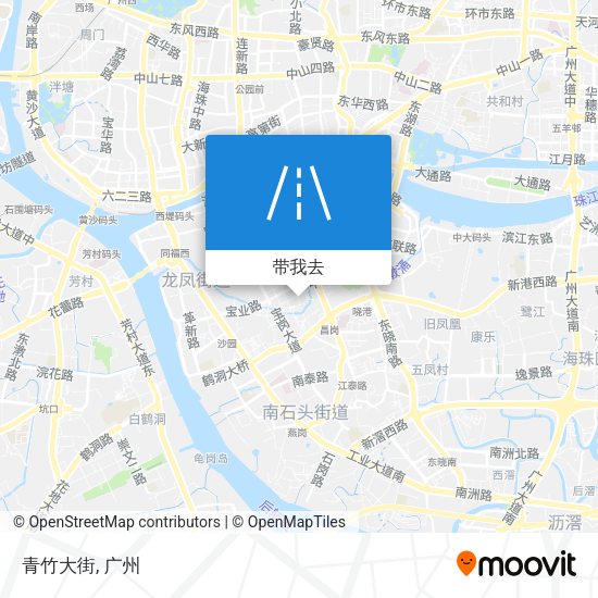 青竹大街地图