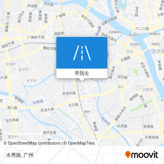 水秀路地图