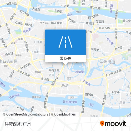 洋湾西路地图