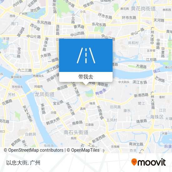 以忠大街地图