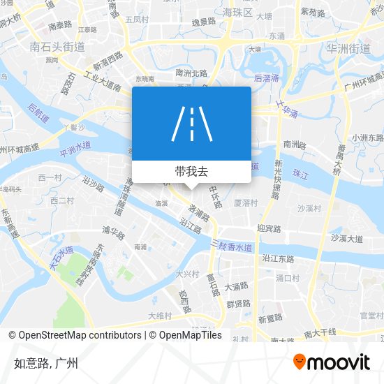 如意路地图