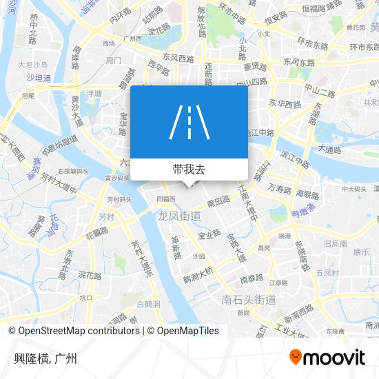 興隆橫地图
