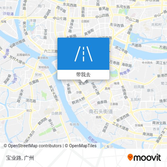宝业路地图