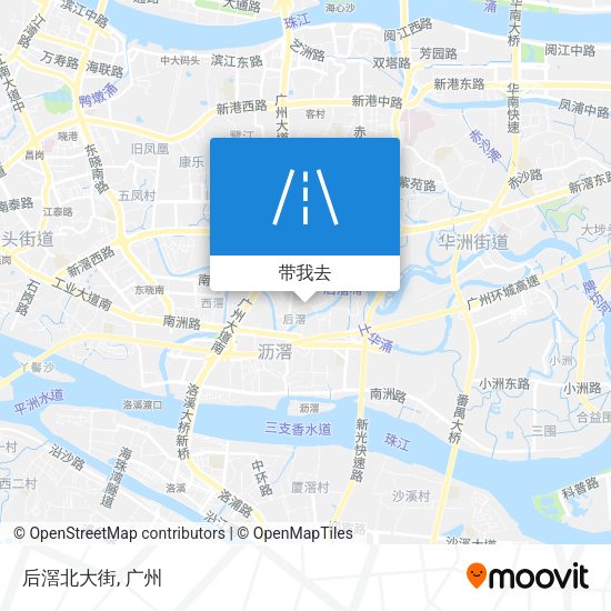 后滘北大街地图
