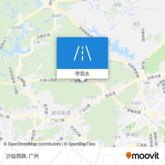 沙挞西路地图