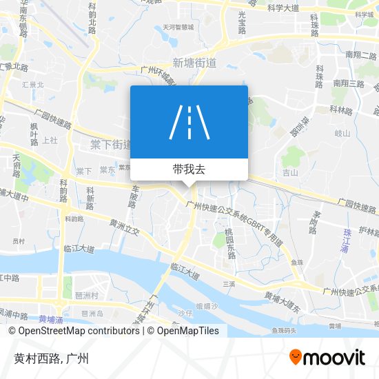 黄村西路地图