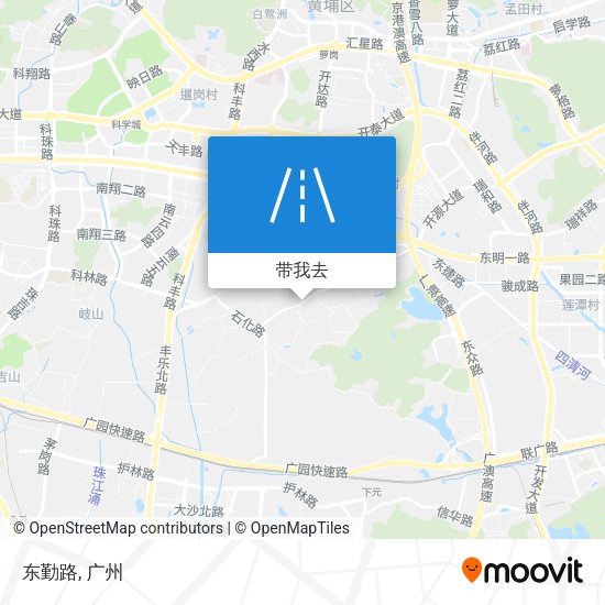 东勤路地图