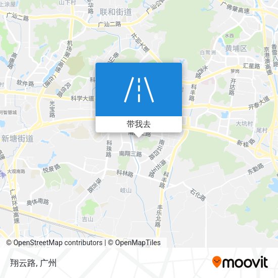 翔云路地图