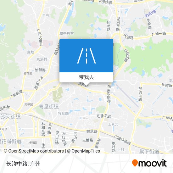 长湴中路地图
