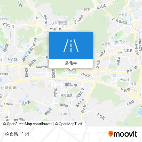 掬泉路地图