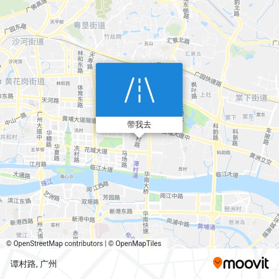 谭村路地图