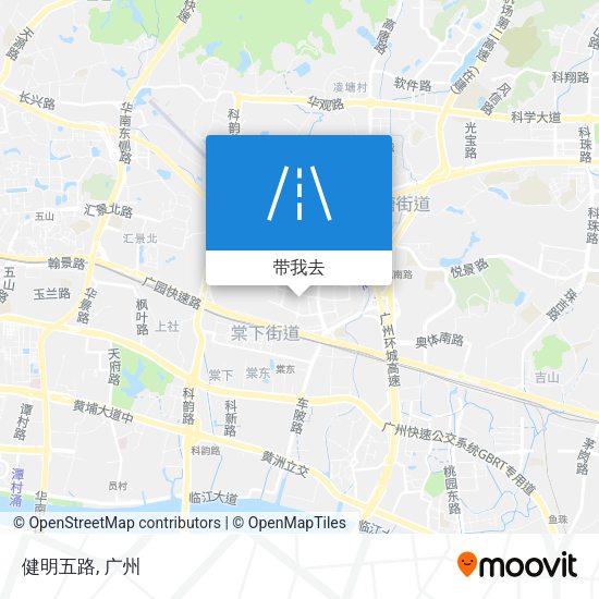 健明五路地图