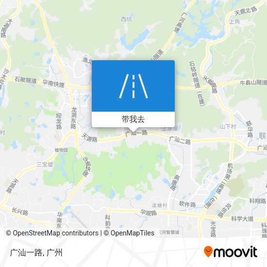广汕一路地图