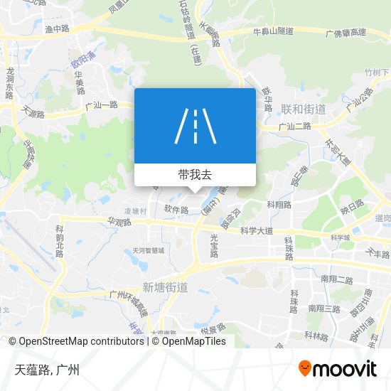 天蕴路地图