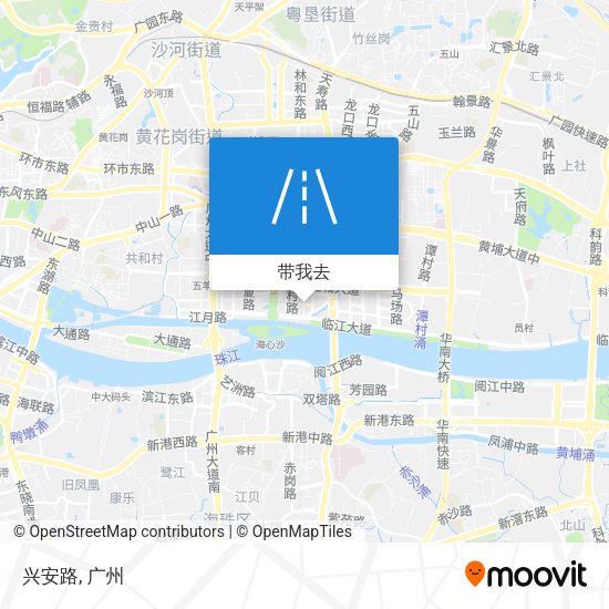 兴安路地图