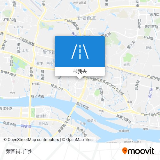 荣圃街地图