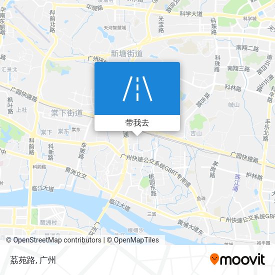 荔苑路地图