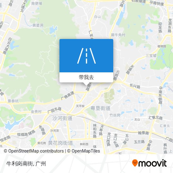 牛利岗南街地图