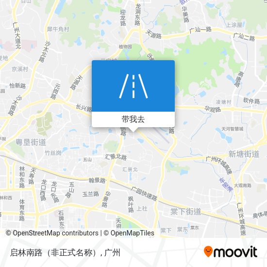 启林南路（非正式名称）地图