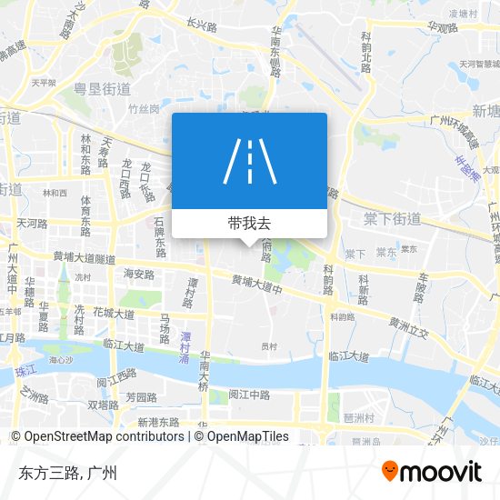 东方三路地图