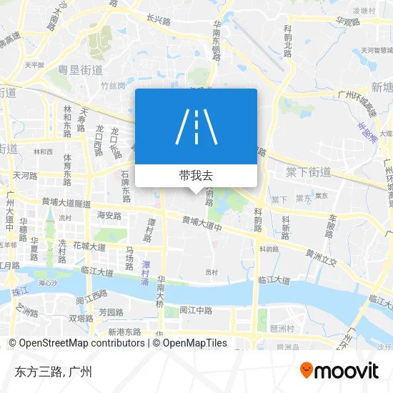 东方三路地图