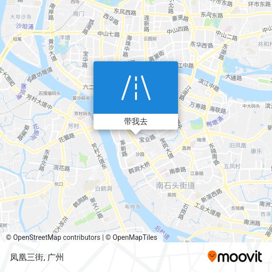 凤凰三街地图