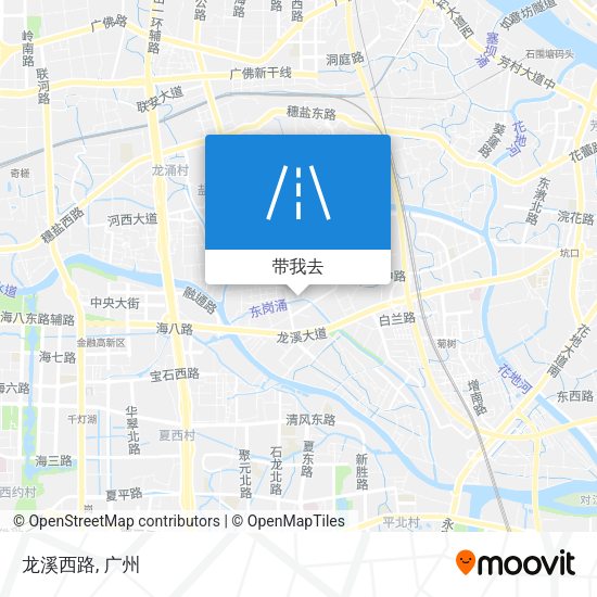 龙溪西路地图