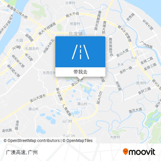 广澳高速地图
