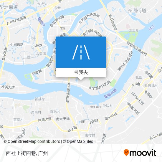 西社上街四巷地图