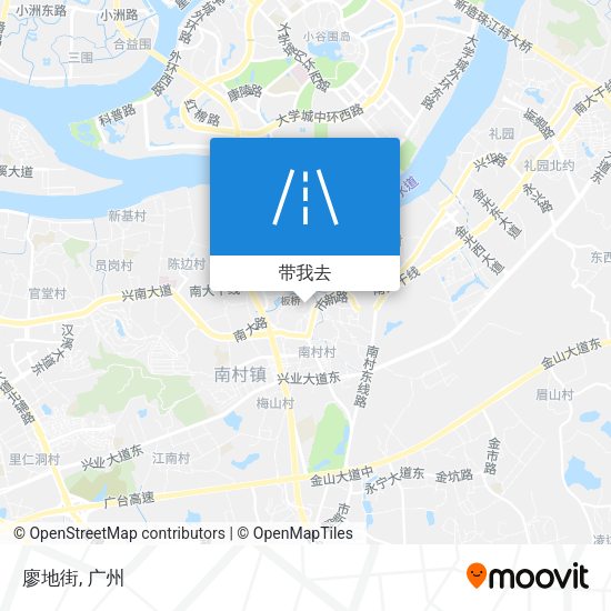 廖地街地图