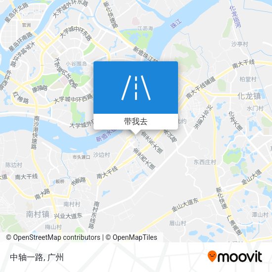 中轴一路地图