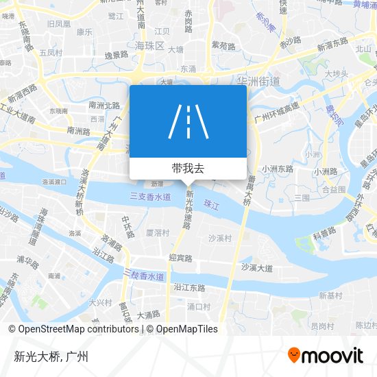 新光大桥地图
