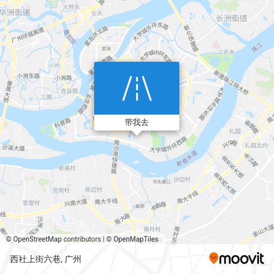 西社上街六巷地图
