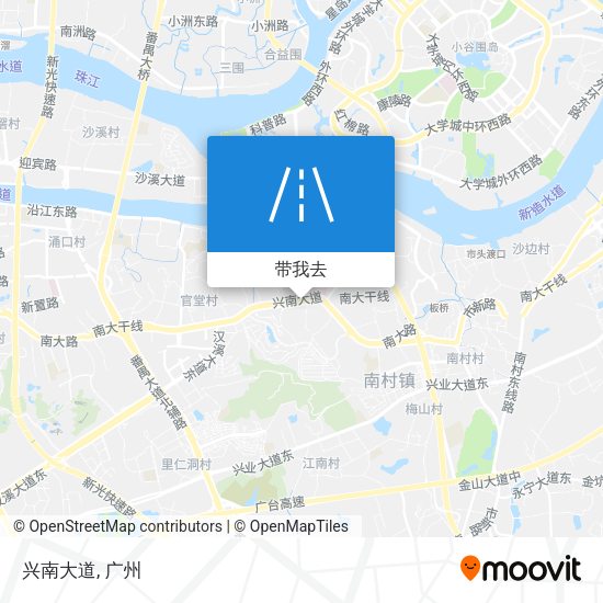 兴南大道地图