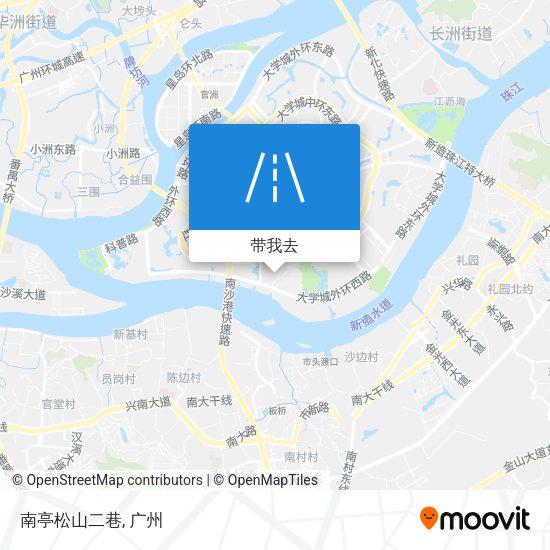南亭松山二巷地图