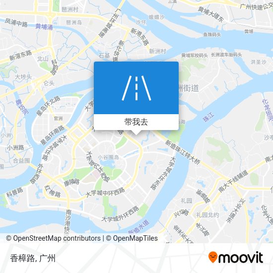 香樟路地图