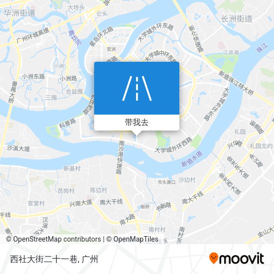 西社大街二十一巷地图